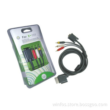 for xBox 360 VGA Cable & 2RCA Cable